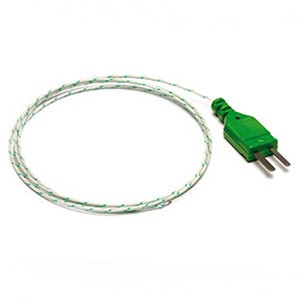 Termocoppia tipo K SE001 isolate in fibra di vetro, 1 m