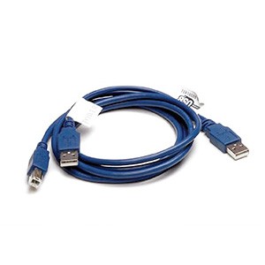 Cavetto USB 2.0 doppia testa - 1.8 m blu