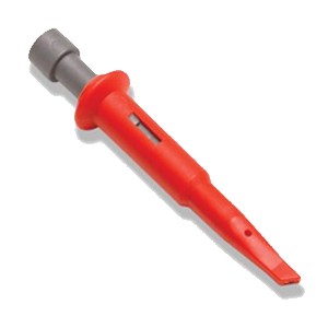 Sonda a gancio 4 mm scoperto rosso