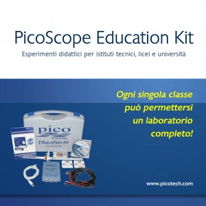 Foto prodotto KIT Education con Oscilloscopio USB PicoScope 2205