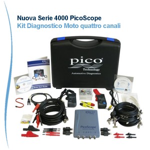 Foto prodotto Kit Diagnostico Automotive 4 canali con PicoScope 4423 per moto