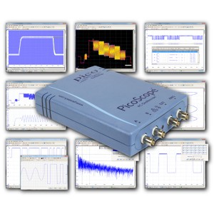 Foto prodotto KIT Oscilloscopio PicoScope 4226 - 50 MHz, 2 sonde MI007