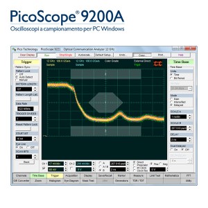 Foto prodotto KIT PicoScope 9231A Oscilloscopio Sampling 2 canali, 12 GHz, ingresso ottico da 8 GHz, CDR, LAN, kit TDR/TDT