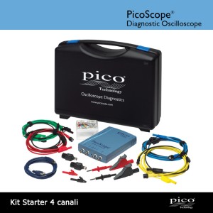 Kit Diagnostico Starter 4 canali con PicoScope 4423
