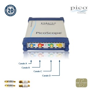 Foto prodotto KIT Oscilloscopio PicoScope 6407 Digitalizzatore 1GHz senza sonde