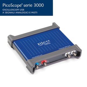 Foto prodotto Oscilloscopio PicoScope 3203D - 50 MHz, 2 sonde TA375