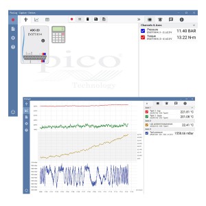 Foto prodotto Datalogger USB ADC 20 - 20 bit e T.B.