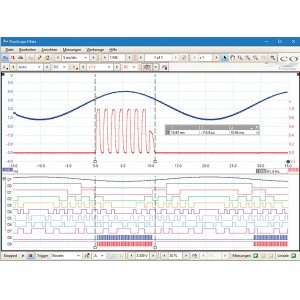 Foto prodotto Oscilloscopio PicoScope 2205A MSO 2 + 16 canali, 25MHz, 2 sonde TA375 + accessori