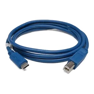 Cavetto USB-C - USB-B (2) 1.2m Blu