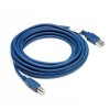 Cavetto USB 2.0 - 4.5 m, blu