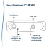 Clicca per visualizzare la foto del prodotto Datalogger USB/LAN PT104 a 4 canali per PT100