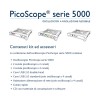 Clicca per visualizzare la foto del prodotto Oscilloscopio PicoScope 5442A - 60 MHz, 4 sonde MI007